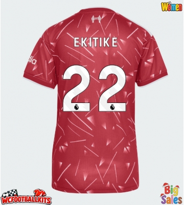Liverpool Hugo Ekitike #22 Replica Home Stadium Shirt for Women 2026-27 Short Sleeve